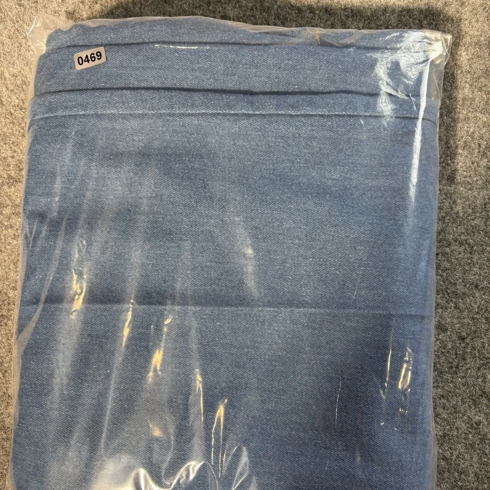 Wrangler Jeans 46x30 (Fits 45X30) Mens Regular Fit Blue Denim Classic Workwear